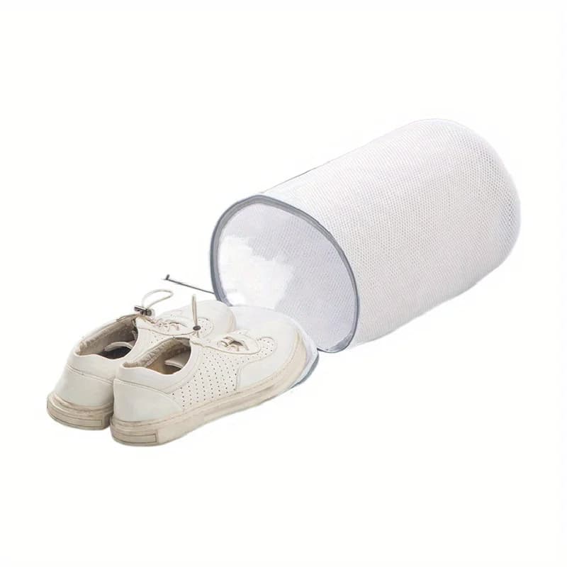 Sacchetto per lavaggio scarpe, borsa a rete per la pulizia delle sneaker, custodia da viaggio per organizzare scarpe da corsa, calzini e reggiseni
