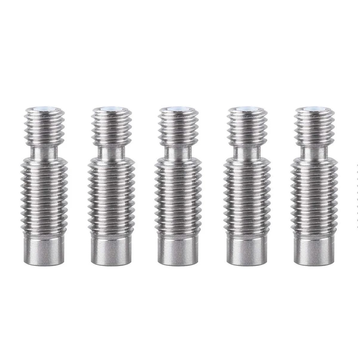 5 pezzi originale FLSUN QQ-S PRO Heatbreak gola V6 Hotend tubo metallico a taglio termico QQS stampante 3D parte 1.75mm