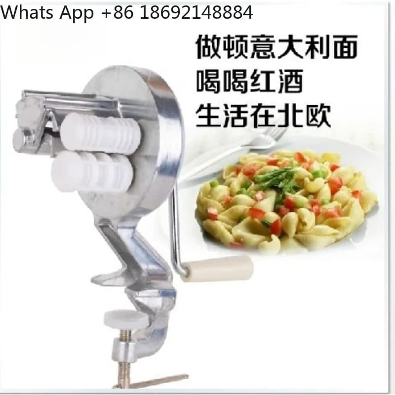 Macchina Manuale per Pasta e Noodle, Macchina per Maccheroni a Forma di Mano