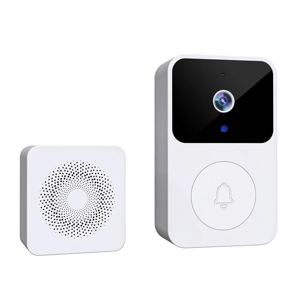 Campanello Video Wireless WiFi 2.4GHz con Interfono Bidirezionale e Controllo APP per Sistema di Allarme Domestico