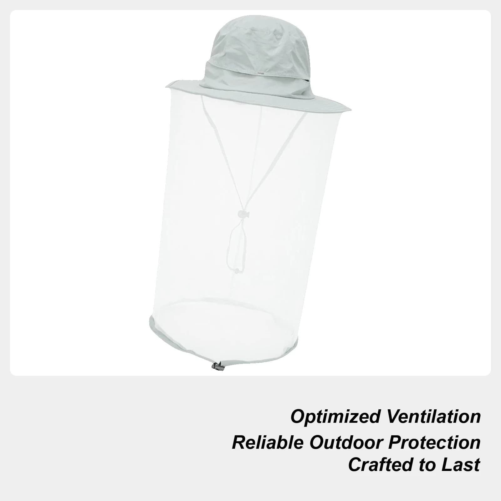 Cappello con rete per pesca a mosca Cappello da sole con velo Protezione a rete Copertura per collo in rete di nylon Accessori da pesca traspiranti per