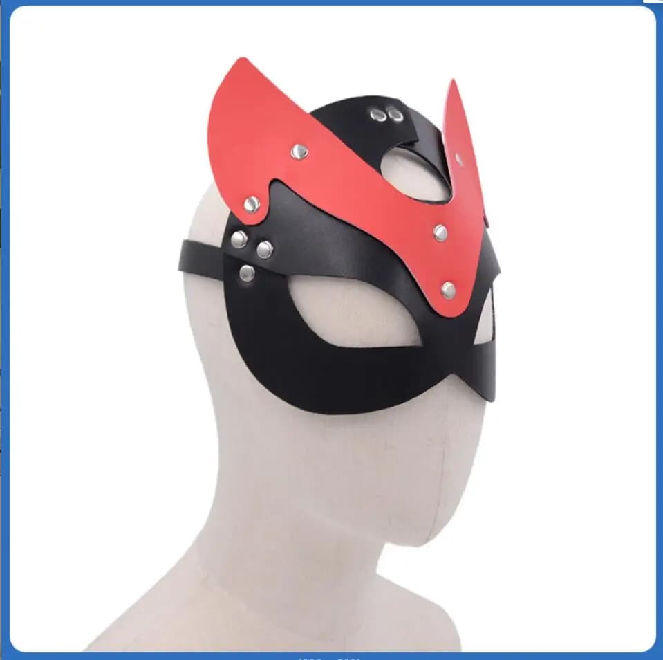 Women's Erotic Sexy Mask Half Face Fox Cosplay Sex Mask Leather Mask Halloween Party Mask Fantasy Mask for Masks in Mask S3133