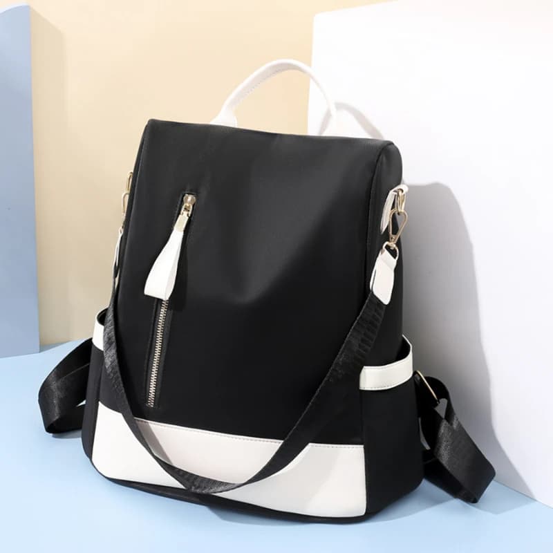 Zaino Oxford da donna - Zaino da viaggio leggero con tasche nascoste (all da trasporto casual resistente all'acqua)