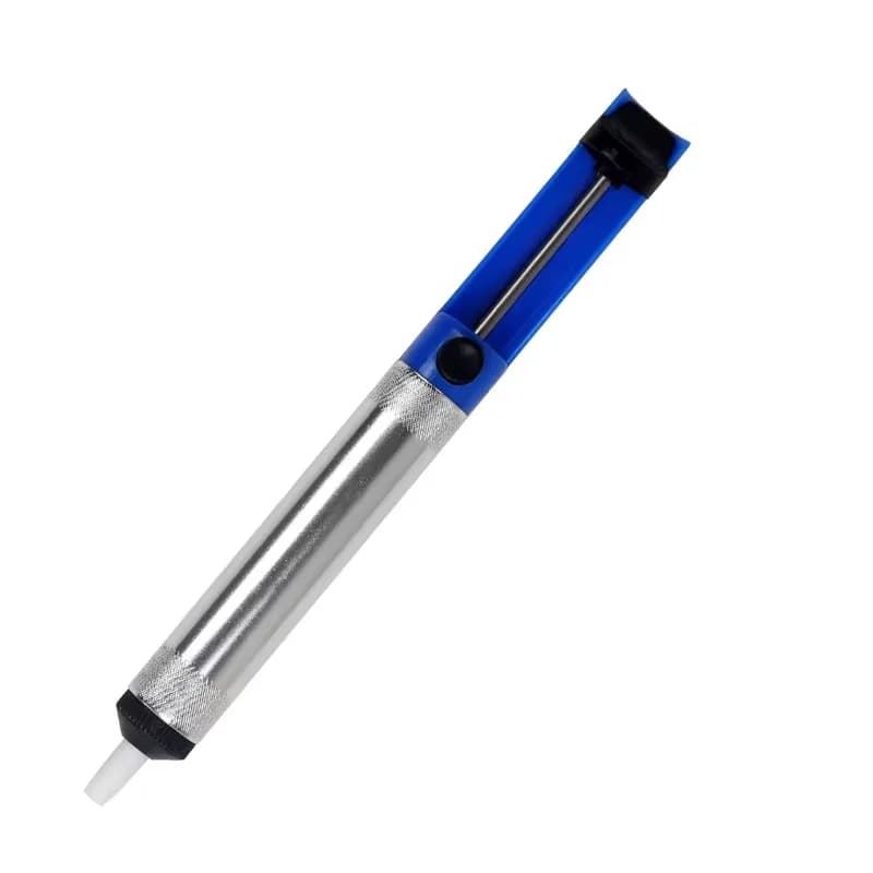 Aluminum Desealing Suction Pump Tool Welding Suction Pump Dispensing Tin Pen Removal Device For Suction Pen Blue Vacuum Welder