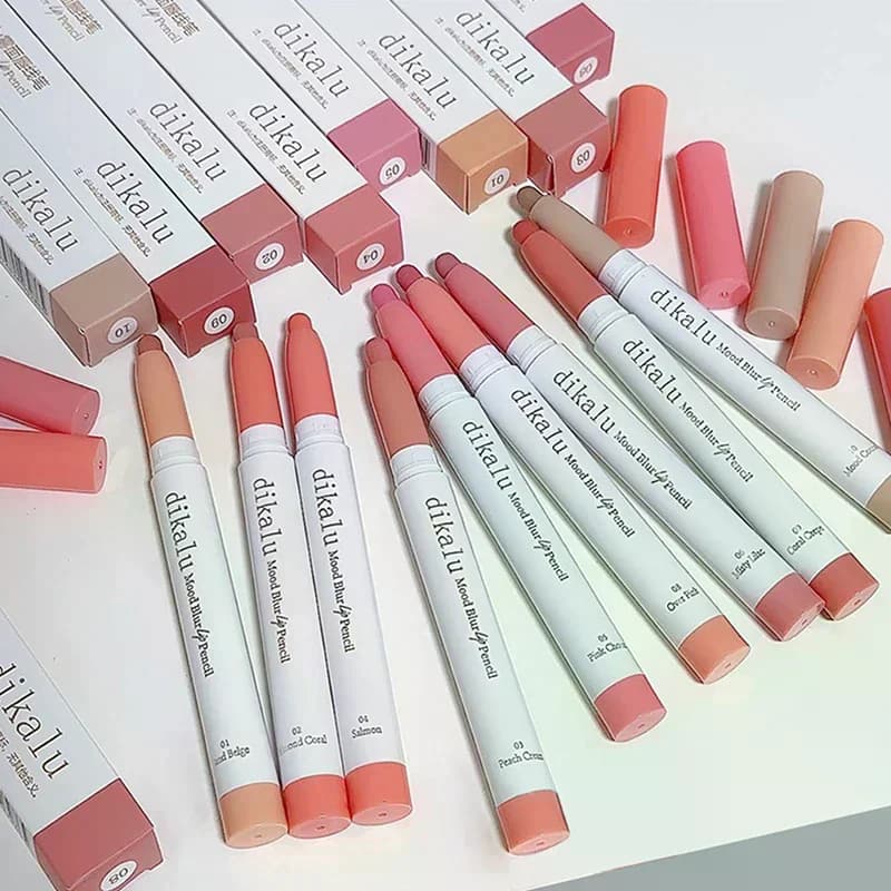DIKALU Matte Lip Liner Novice Tazza antiaderente Toot Lip Velvet Mist Lip Gloss Lip Liner