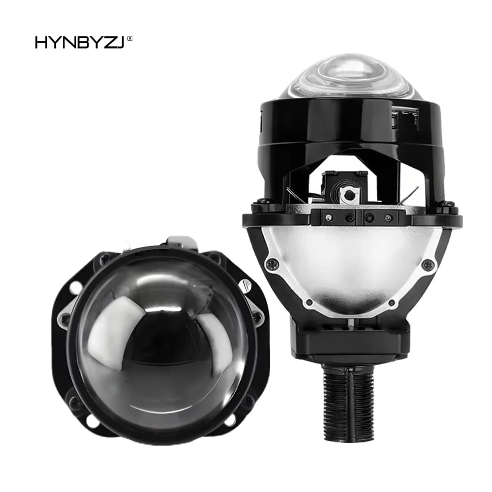 Lente proiettore Bi-LED da 2,5 pollici per fari auto H4 H7 9005 9006, lampadine a LED per abbaglianti e anabbaglianti, 6000K, diodi 160W, lampada Turbo Auto
