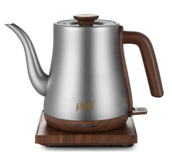 Morden style pure titanium electric kettle for smart home Quick control of boiling and temperature for domestic or hotel use