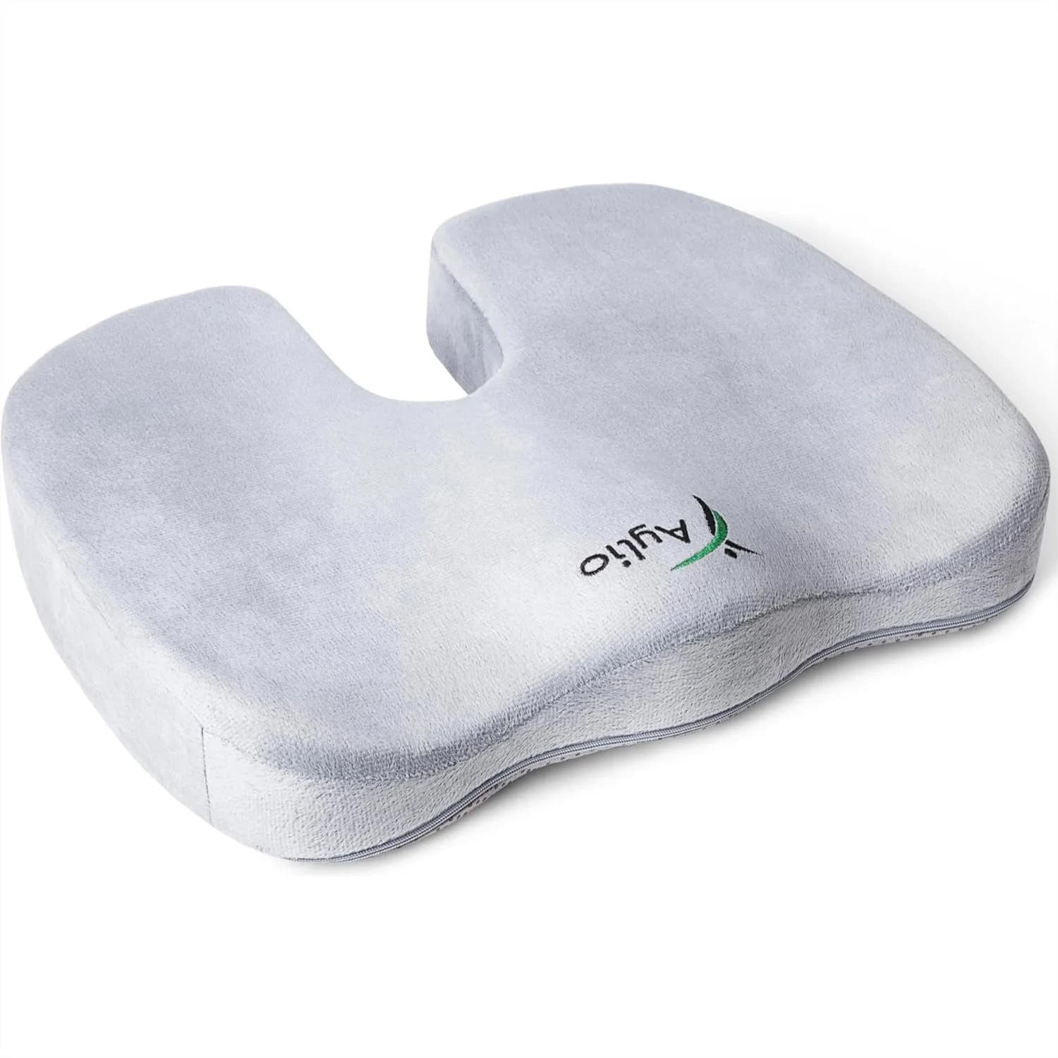 Cuscino per sedia da ufficio, cuscino ergonomico per sedia da scrivania per alleviare il dolore alla schiena e al coccige, cuscino di supporto per coccige e fianchi