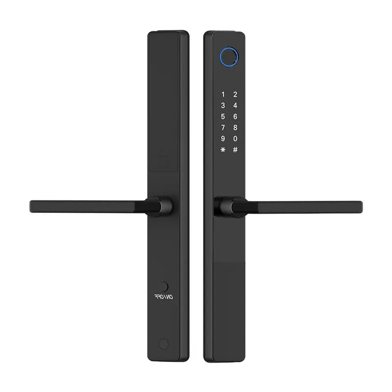 Waterproof Smart Lock for Aluminum Narrow Frame Doors - IP65, Fingerprint/APP Control