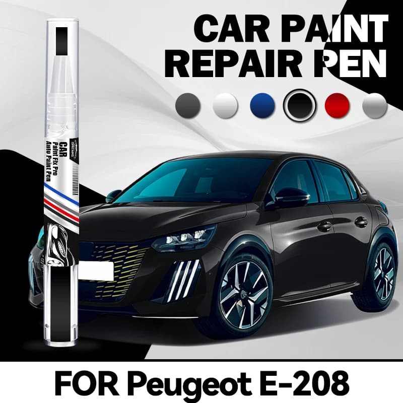 Penna per Riparazione Vernice Auto per Peugeot E-208, Ripara Graffi, Vernice Acrilica, Matita Correttore, Accessori Auto, Detailing