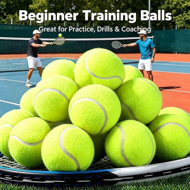 1/3/5PCS Tennis Balls Set High Elastic Felt Surface Wear Resistant Outdoor Play FOR Dogs & Beginner Training WANGQ01