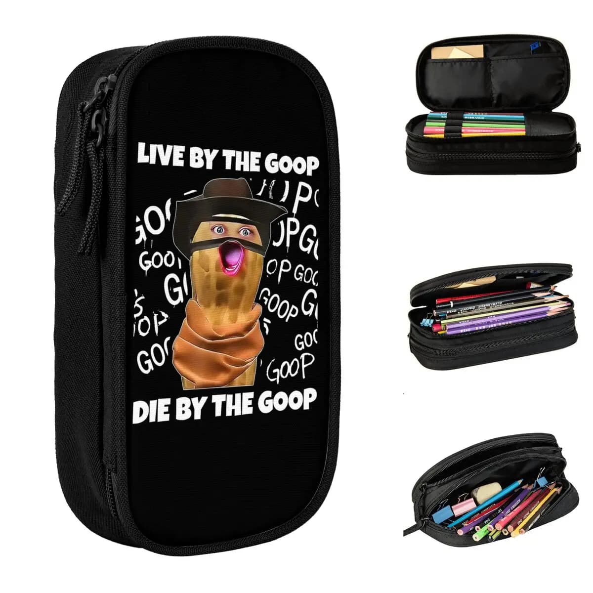 Goop Arc Raiders Astuccio da gioco Astucci Portapenne per studenti Borsa portaoggetti grande Accessori scolastici per studenti