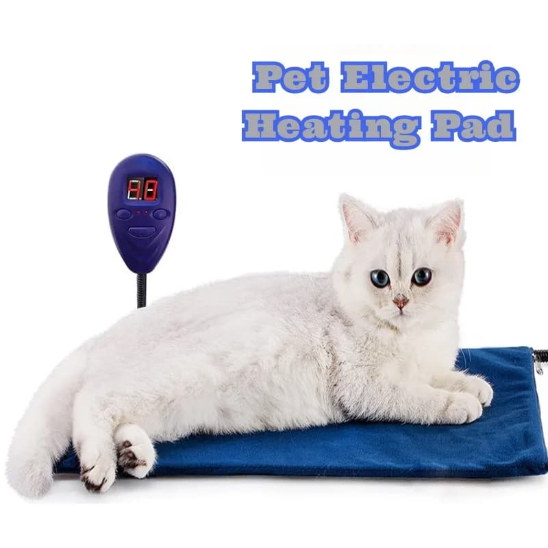 Tappetino riscaldante per animali domestici 12V Scaldalatte per gatti a bassa tensione Tappetino per cani Coperta elettrica Calore sicuro Gatti Cani Tappetino termico invernale per interni Lavabile