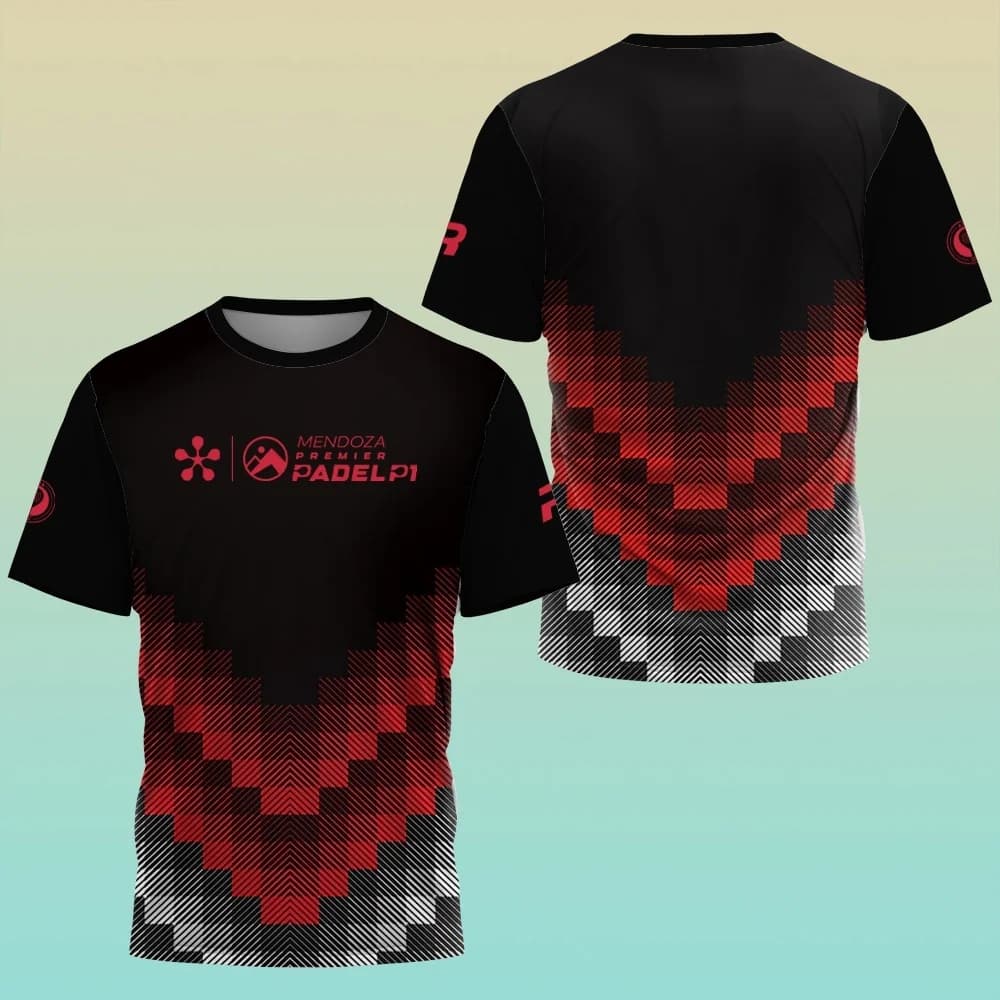 T-shirt sportiva a maniche corte con stampa trendy, girocollo, traspirante, comoda per l'uso quotidiano e sportivo