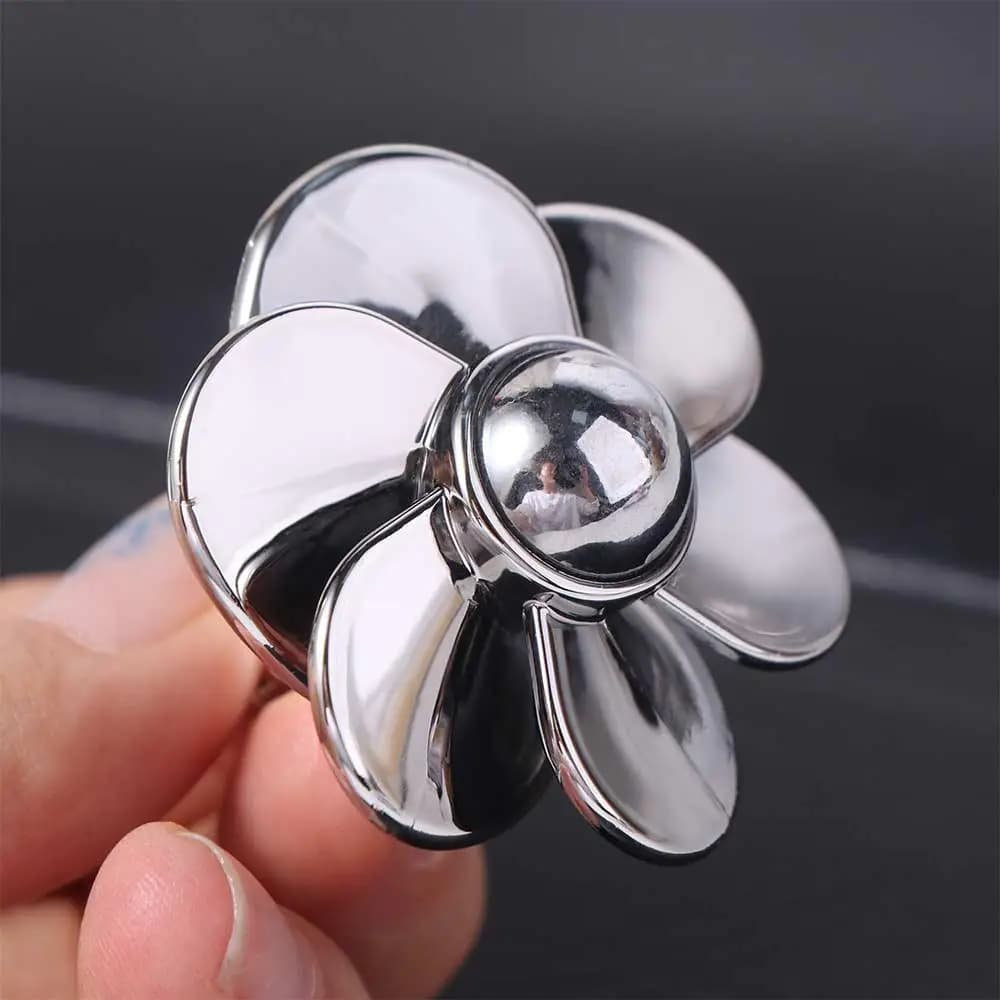 Girandola Aerodinamica Fidget Spinner, Trottola Rotante a Vento Colorata, Giroscopio Educativo, Regalo per Bambini