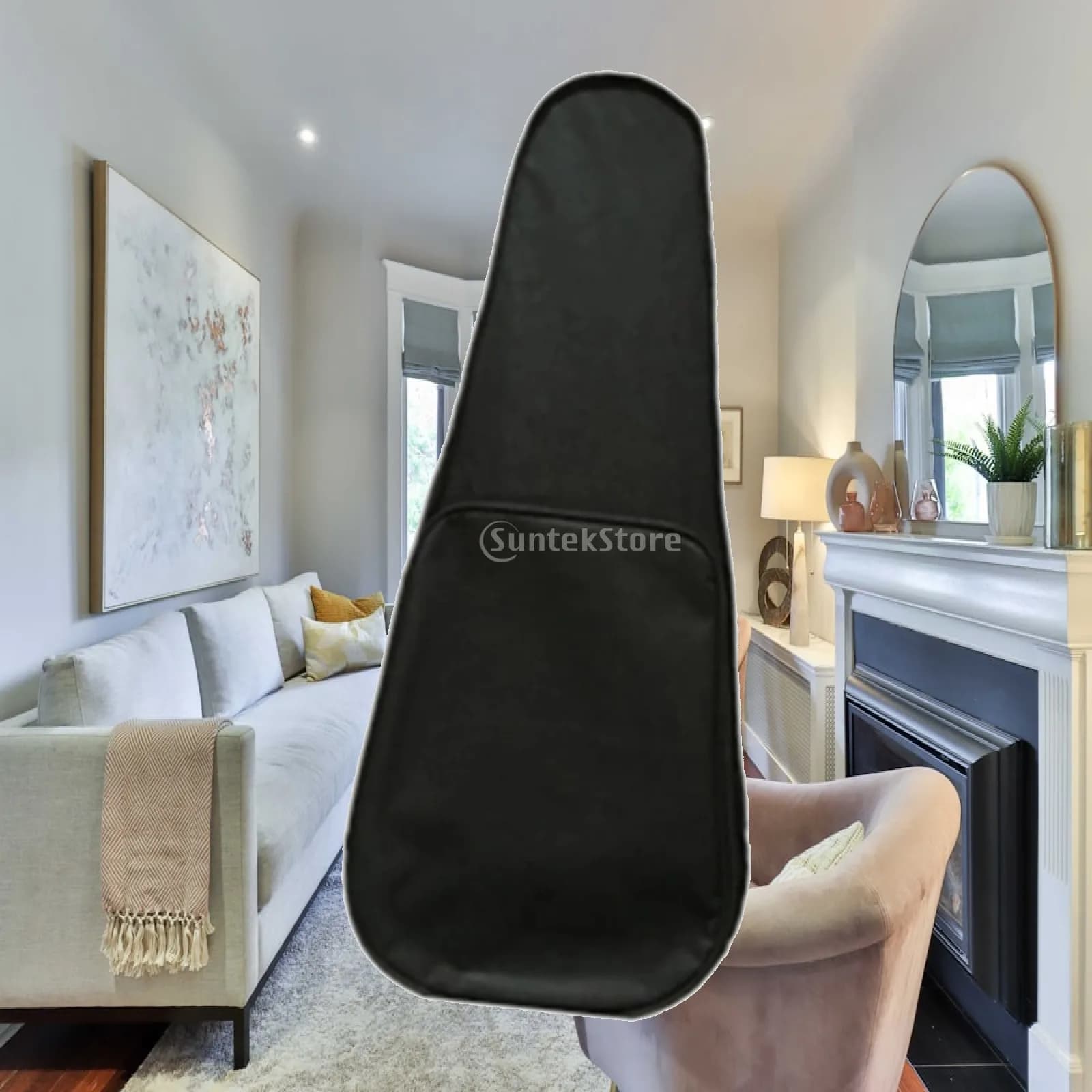 Ukulele Bag with Front Pocket Carry Case for Electric Guitar Guitar Travel