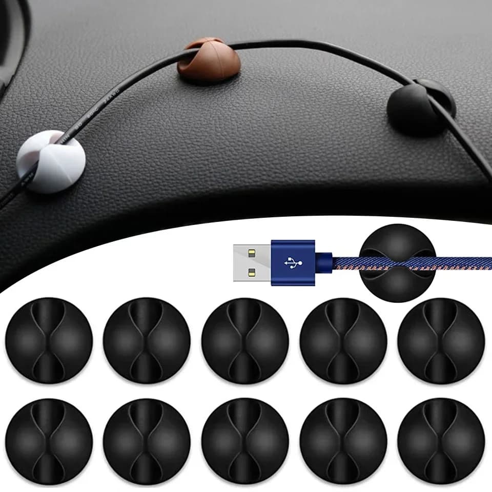 Cruscotto universale per Auto telefono cavo Manager caricabatterie linea chiusura morsetto fisso scrivania organizzatore ordinato supporto accessori interni Auto