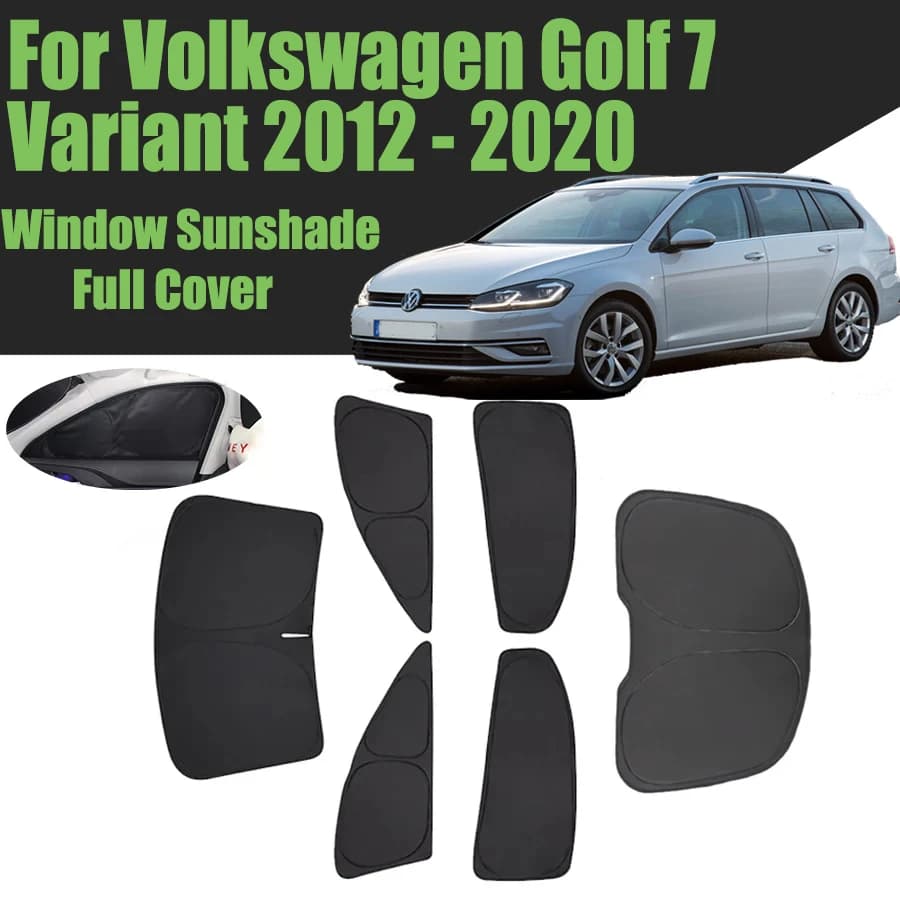 Parasole personalizzato per finestrino dell'auto per Volkswagen Golf 7 Variant 2012 - 2020 copertura completa Privacy tenda cieca parabrezza anteriore 2015 2018