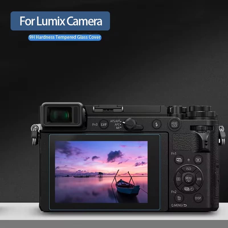 2PCS Protezione In Vetro Temperato Per Lumix LX100 S1H S5 GH5 GH6 GX9 Copertura Dello Schermo LCD Della Macchina Fotografica Anti-graffio Protezione Dello Schermo Della Macchina Fotografica
