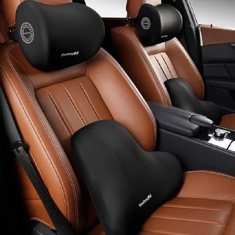 Poggiatesta per auto grande supporto lombare cuscino per spalla per auto memory foam ad alta resilienza