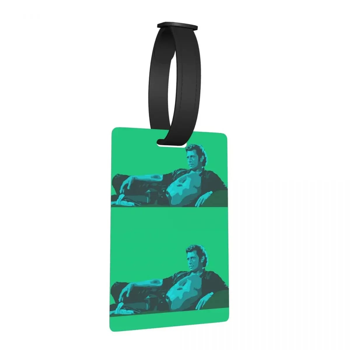 Jeff Goldblum 1 Etichette per bagagli Accessori per valigie Moda da viaggio Etichetta per imbarco per bagagli Porta etichette ID Nome Indirizzo