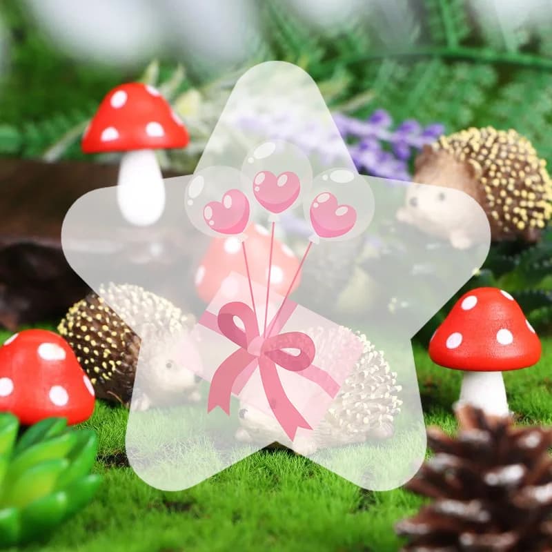 8 PCS Fairy Garden Accessories Mini Hedgehogs And Mushroom Statue Micro Landscape Plant Pots Bonsai Craft Decor Outdoor
