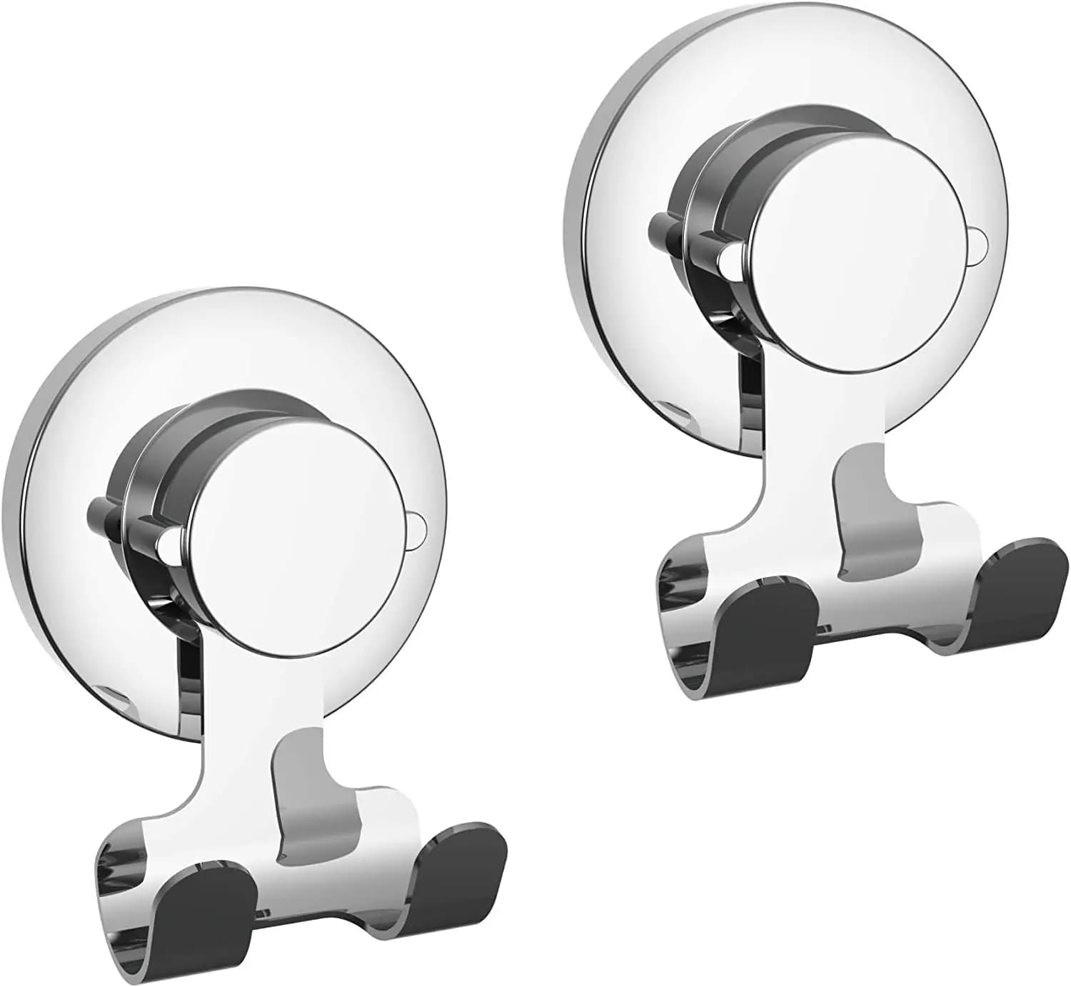Ganci a ventosa potenti, porta asciugamani a vuoto per bagno e cucina, in acciaio inossidabile 304, antiruggine, facile installazione