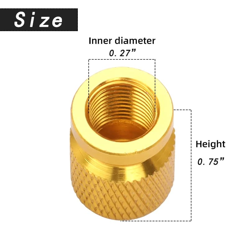 Tire Valve Stem Caps Decorative Tires Accessories Aluminum Alloy Nipple Wheel Caps For Cars Motorcycles Bicycle Cover Dustproof