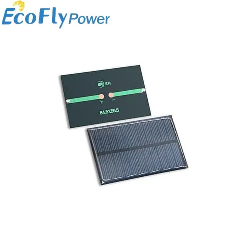 Kit mini modulo pannello solare piccolo da 5,5 V Caricabatterie solare multifunzionale in silicone per scheda giocattolo fai-da-te
