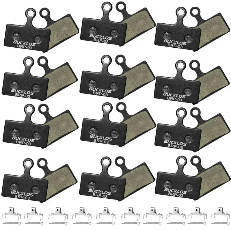 BUCKLOS Pastiglia freno in resina per G01S G03C G02A Pastiglia freno a disco bicicletta per BR-M9000 M9020 M8000 M666 Freno idraulico per SHIMANO