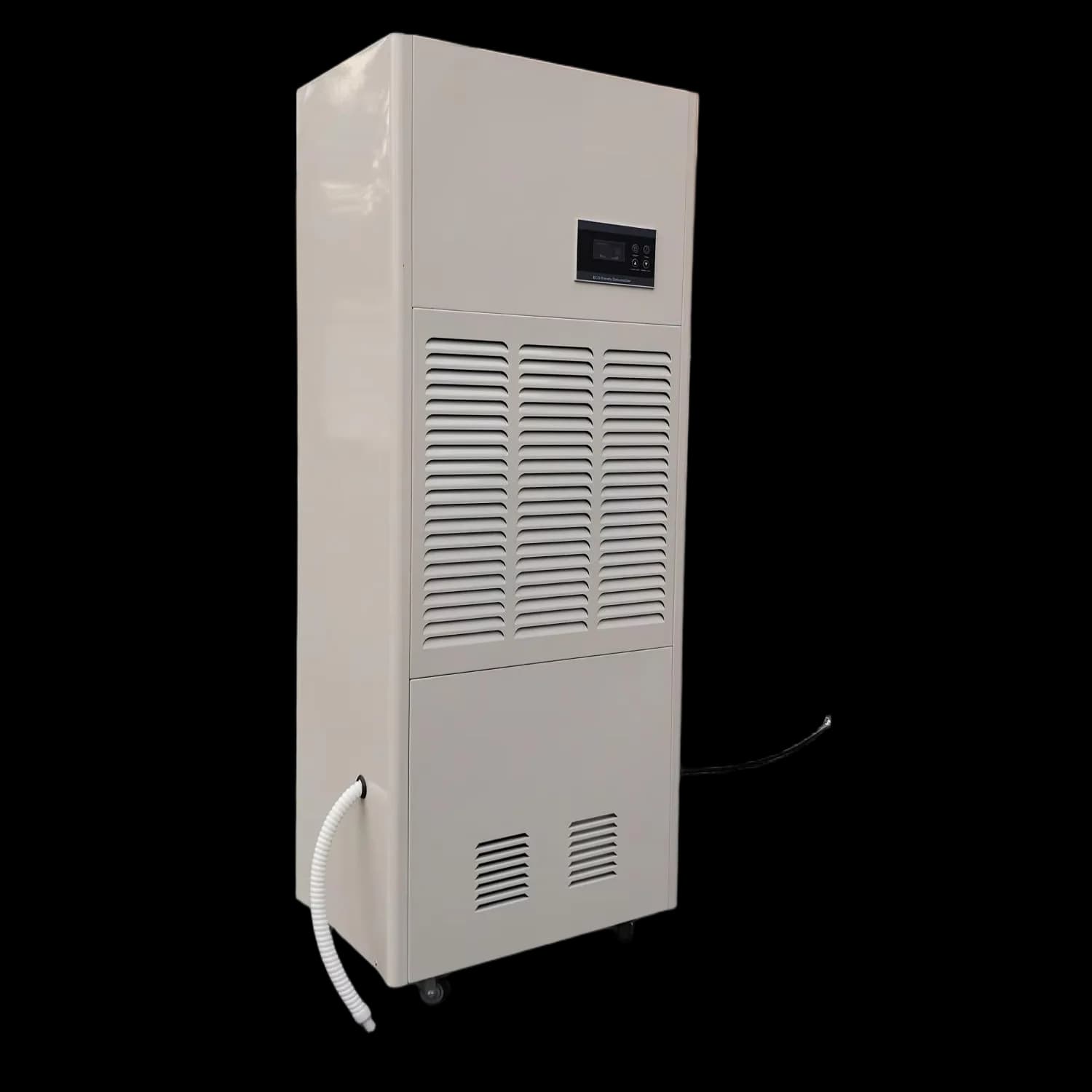 Deumidificatore Portatile Efficiente 192L/G con Serbatoio Rimovibile per Piscine, Magazzini, Seminterrati e Officine