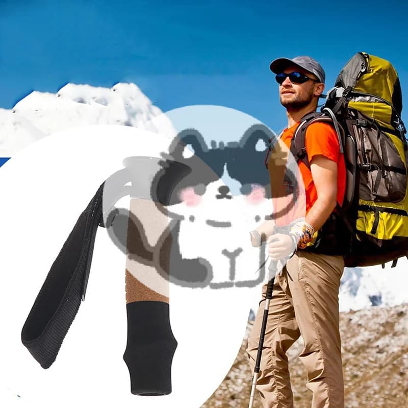 Trekking Pole Handle Grip Repair Accessory Walking Stick For Outdoor Activities Rock Climbing Mountaineering Camping Travel