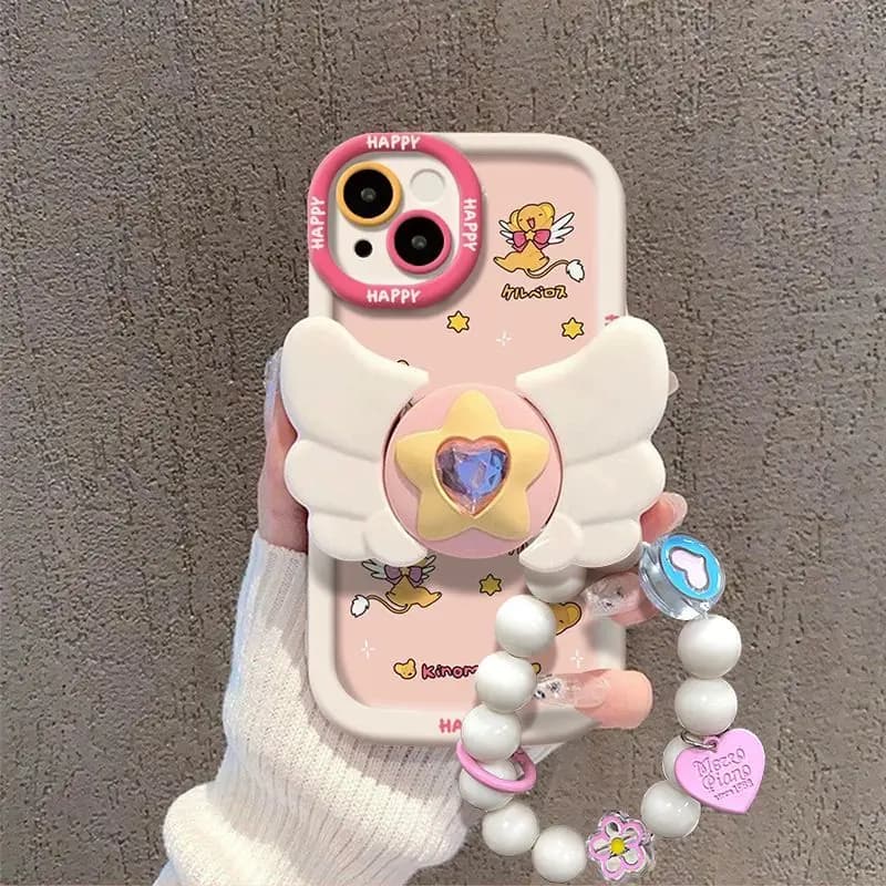 Custodia per telefono periferica Anime Magic Girl adatta per iPhone 15 Pro Max Apple 14 Pro Custodia protettiva antigoccia Modelli 13/12pro