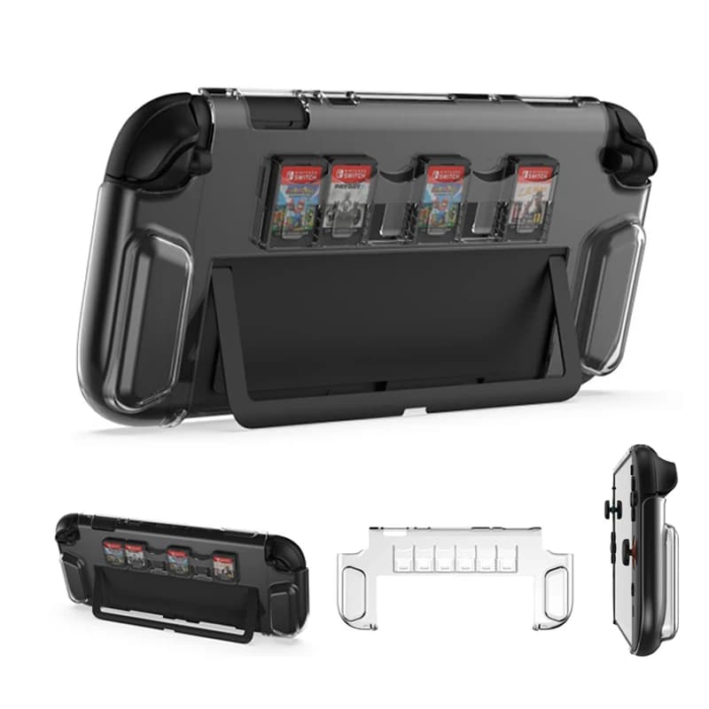 Nuova custodia trasparente per PC per Switch 2 Guscio protettivo Protezione antiurto Custodia per console di gioco antigraffio Accessori
