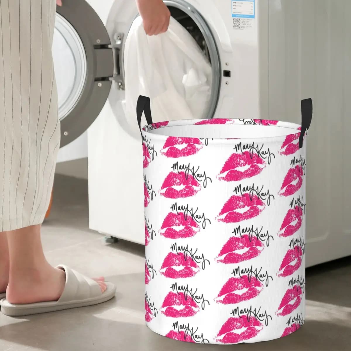 Mary Kay Cosmetics Foldable Bed linen baskets dirty clothes Basket for various items Large waterproof bag