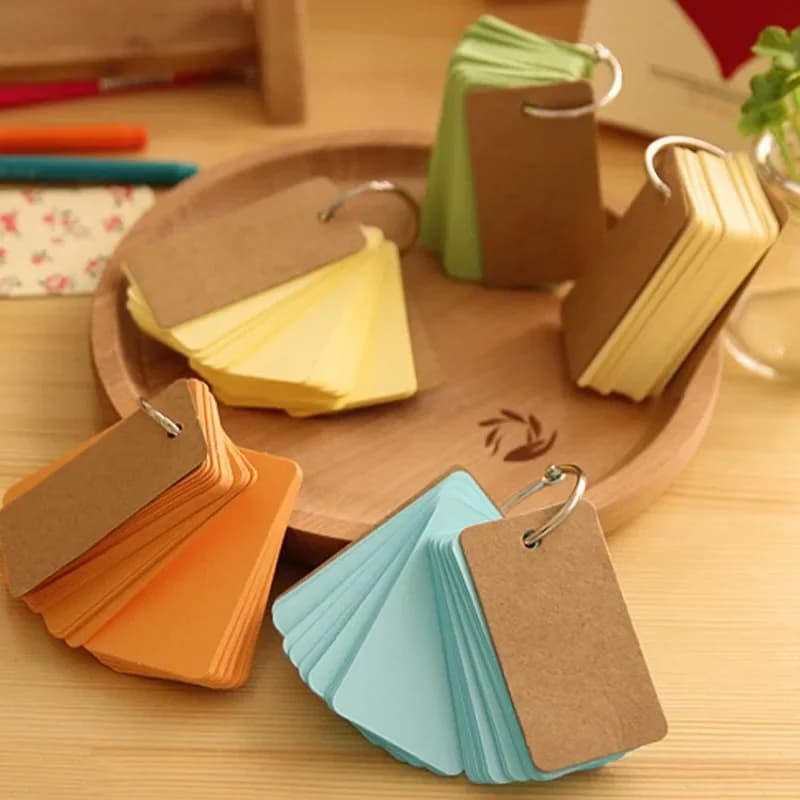 Bobina di carta vuota colorata blocco Note a fogli mobili carino piano di appunti appiccicoso portatile cancelleria per studenti materiale scolastico accessori per ufficio