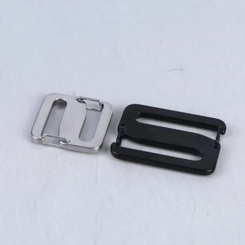 Double Opening Stainless Buckle Adjustable Backpack Strap 2/4Pcs for Camping Hiking Sports Bags