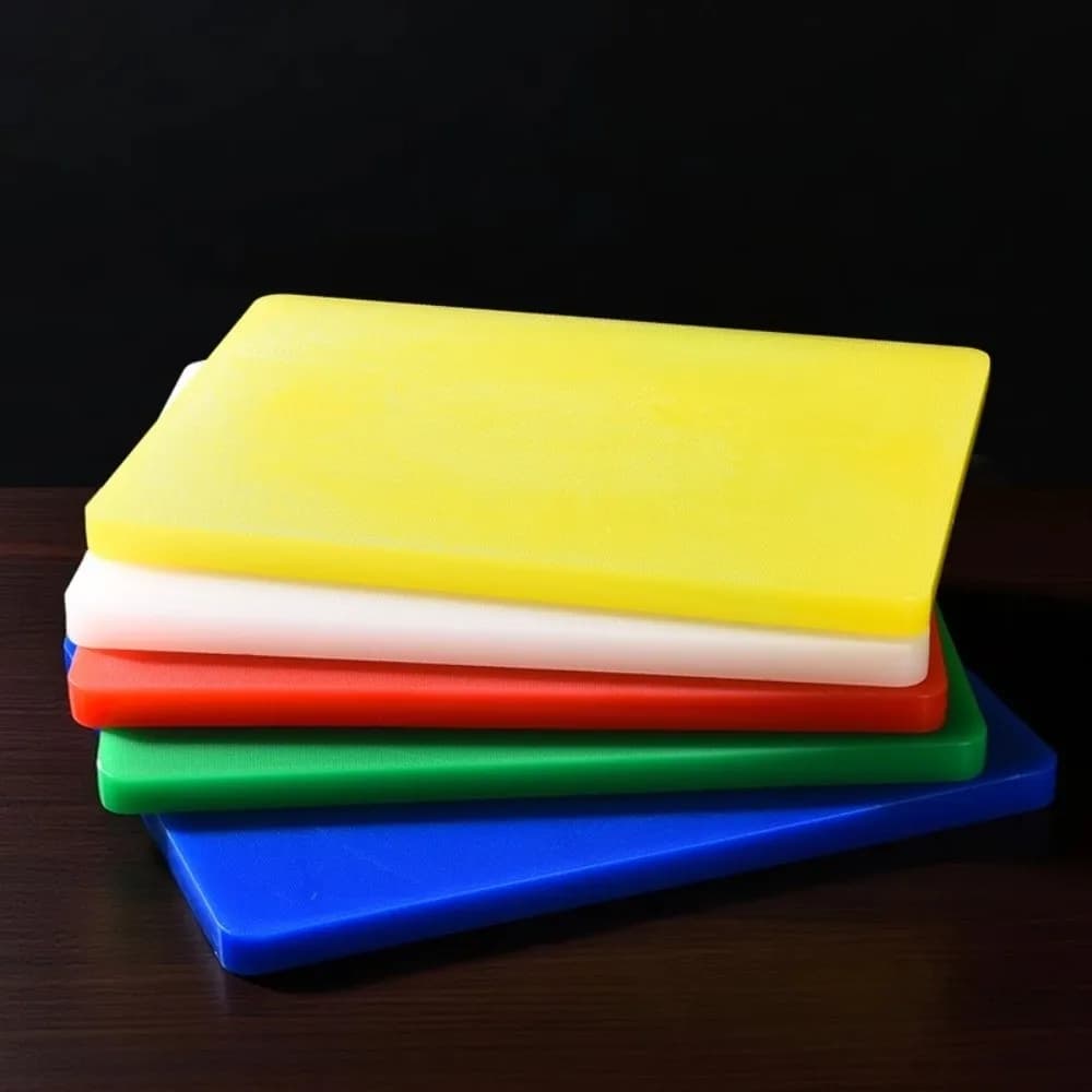 HDPE Plastic Cutting Board 36*28*1.3cm Antibacterial Chopping Board Cut Vegetables Meat Double Sided Cutting Boards Mats