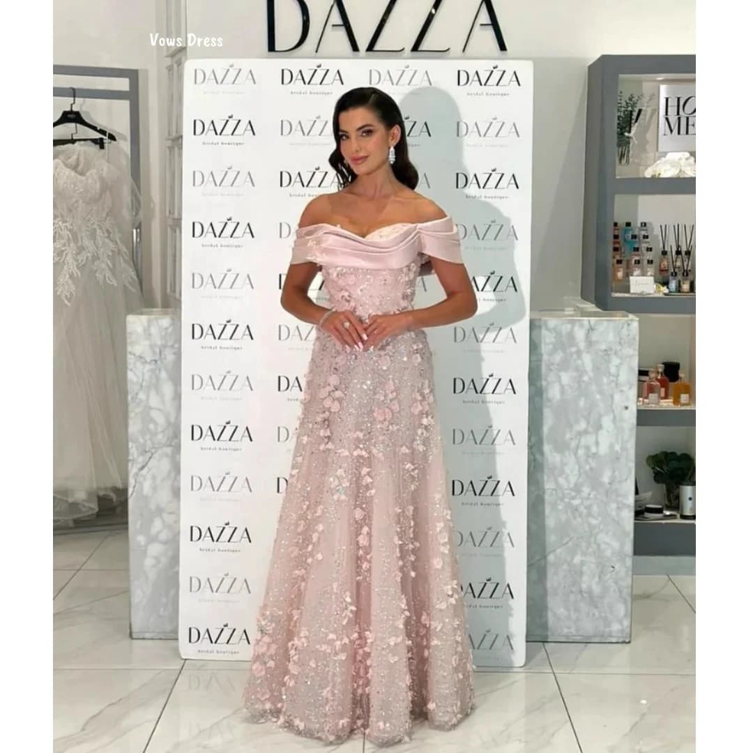 Vows Customized Dresses Luxury Party Dresses Luxury Evening Dress 2025 Line A Dance Dress with Candle Applications Elegant Dresses