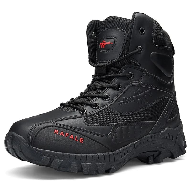 Stivali da lavoro antiscivolo e caldi Stivali da trekking da esterno da uomo, Stivali tattici da deserto, Scarponi da trekking delle forze speciali, Botas Para Hombre