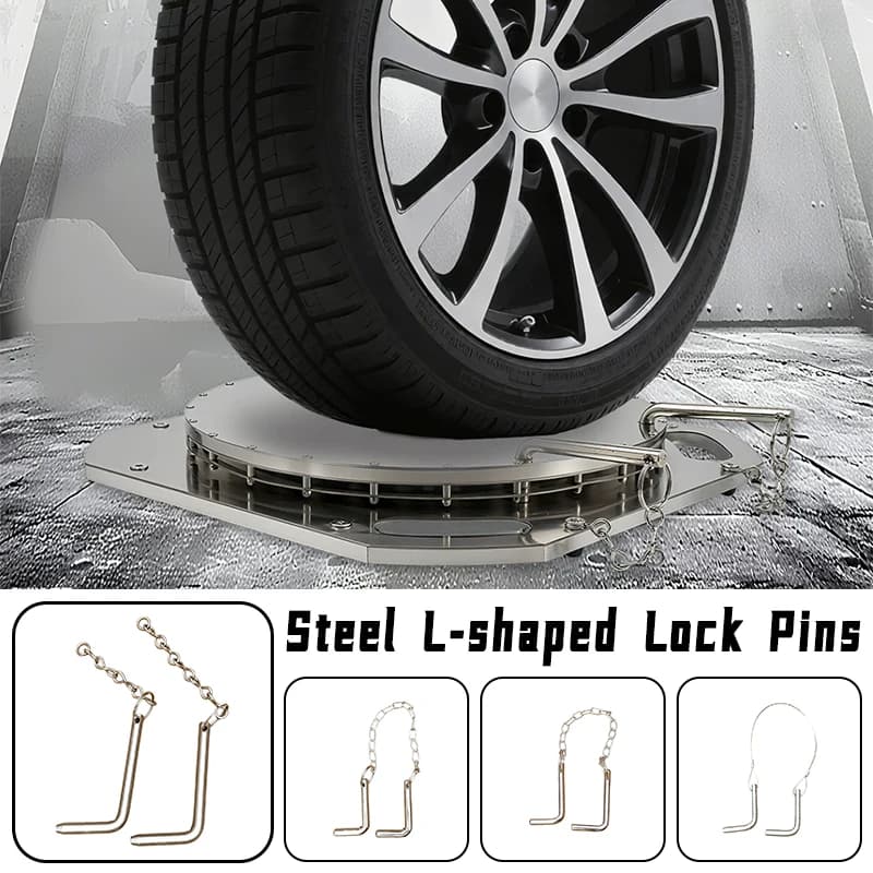 3D Turntable Locking Pin For Wheel Aligner Turnplate Replacement Iron Pin Fastener For Car Big Scissor Lift Auto Workshop Tool