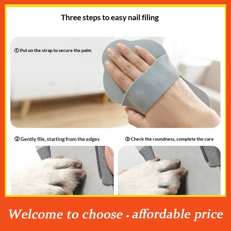{}Pet Nail File Portable Pet Dog Nail File For Home Travel Use Cat And Dog Safe Grooming Nail Polish Sanding Board Grooming Tool