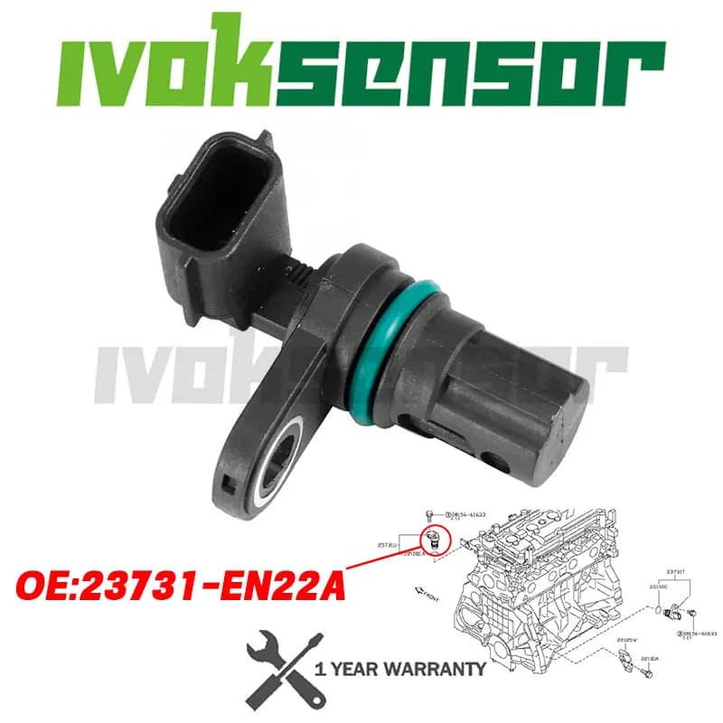 CMP CPS Manovella Albero Motore Sensore di Posizione Albero A Camme RPM Per NISSAN NV200 CUBE SENTRA TIIDA VERSA 1.8L 2.0L 23731-EN22A 23731EN22A