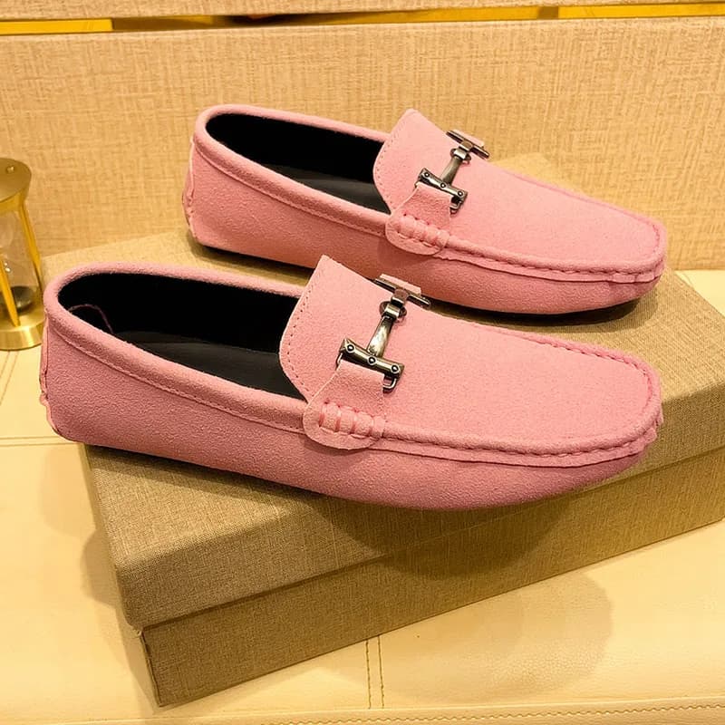 Mocassini da Uomo alla Moda, Scarpe Casual Traspiranti e Comode, Slip-on, Scarpe da Guida di Lusso
