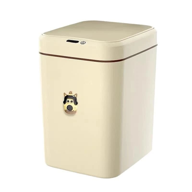 Smart trash can, with lid, sensor - activated, for home use, fully automatic adsorption，Blue light bacteriostasis