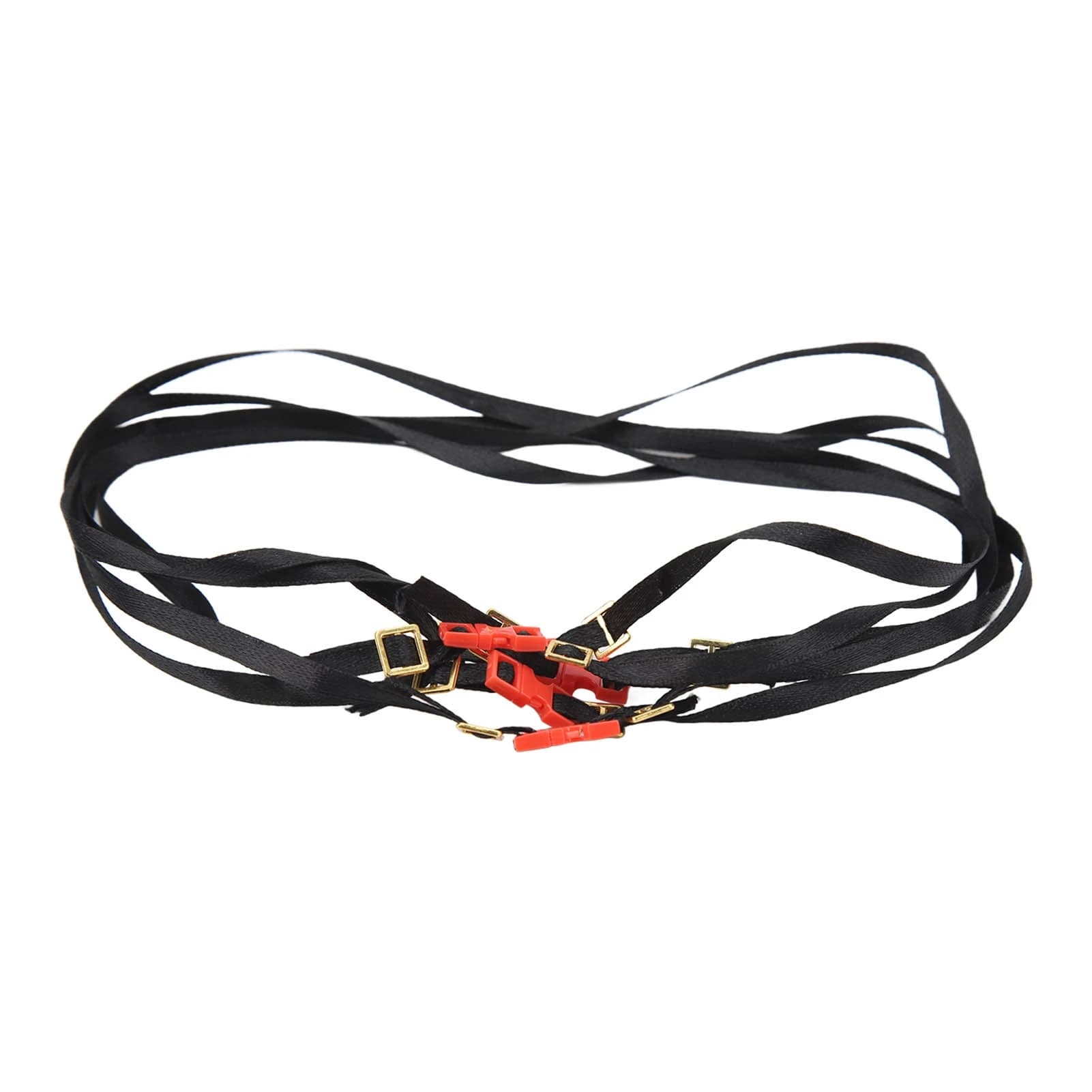 5pcs 1/10 Scale RC Tie Down Straps Sturdy Length Adjustable Luggage Rope Roof Rack Tie Down Straps for RC