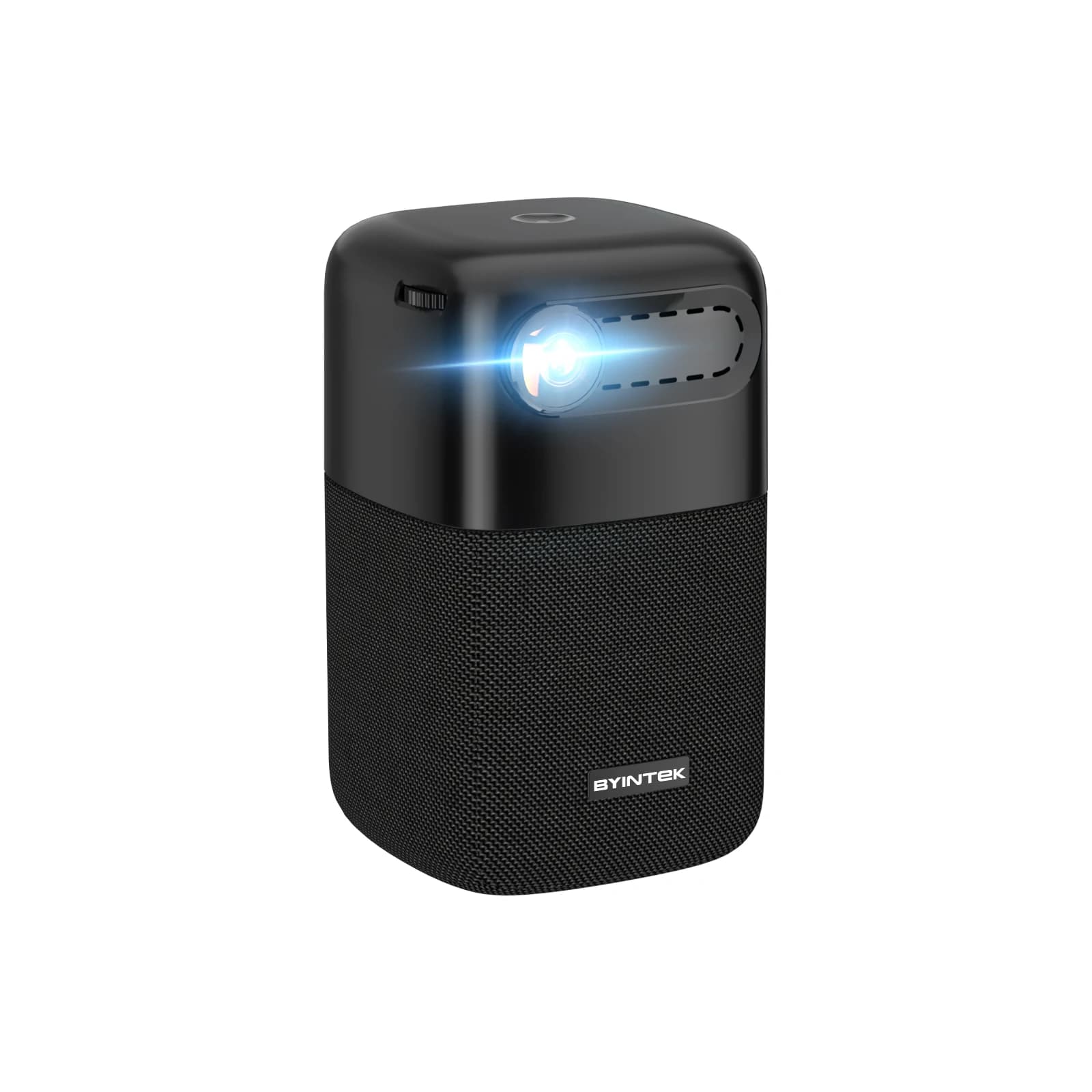 Mini proiettore intelligente Android DLP 4K con altoparlante incorporato Lampada LED portatile e lente manuale per campeggio all'aperto Home Theater