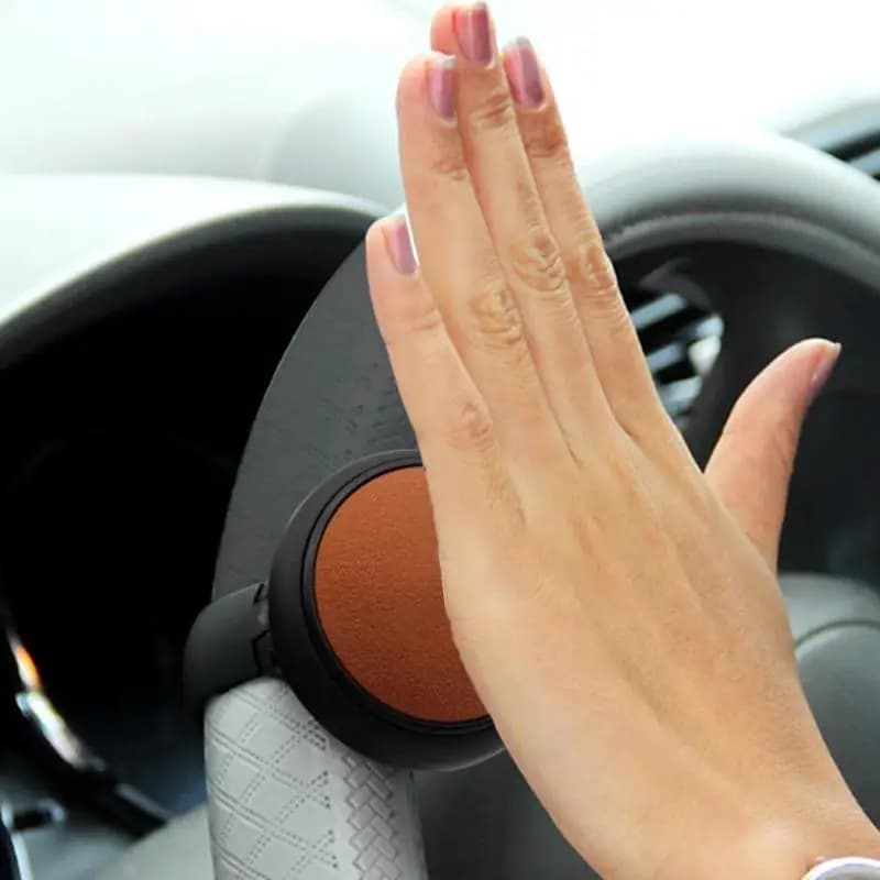 Manopola a sfera per volante Spinner per volante universale per veicoli Accessori a sfera per auto Camion Trattori Barche Carrelli da golf