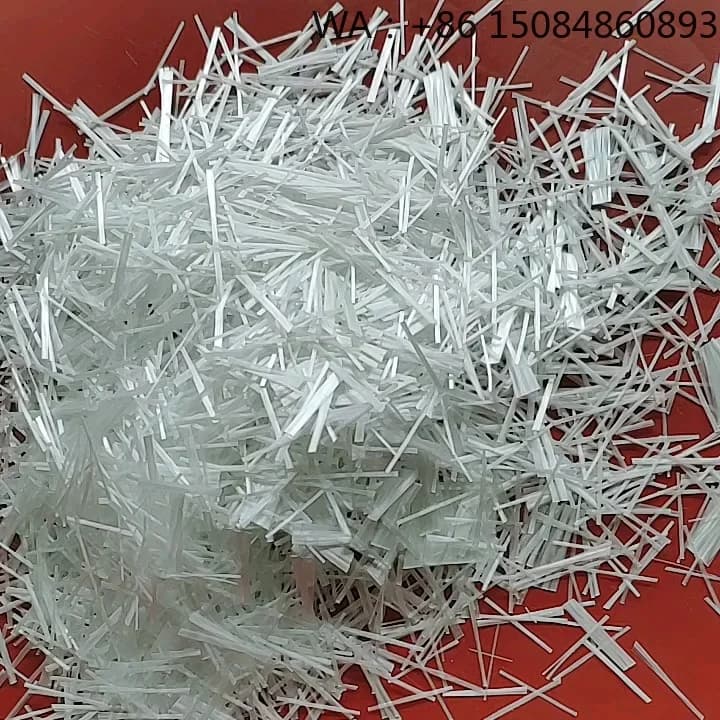 White Fiberglass Chopped Strands, Carbon Fiber Material, High Tensile Glass Fiber Yarn for Low Cost Industrial Use