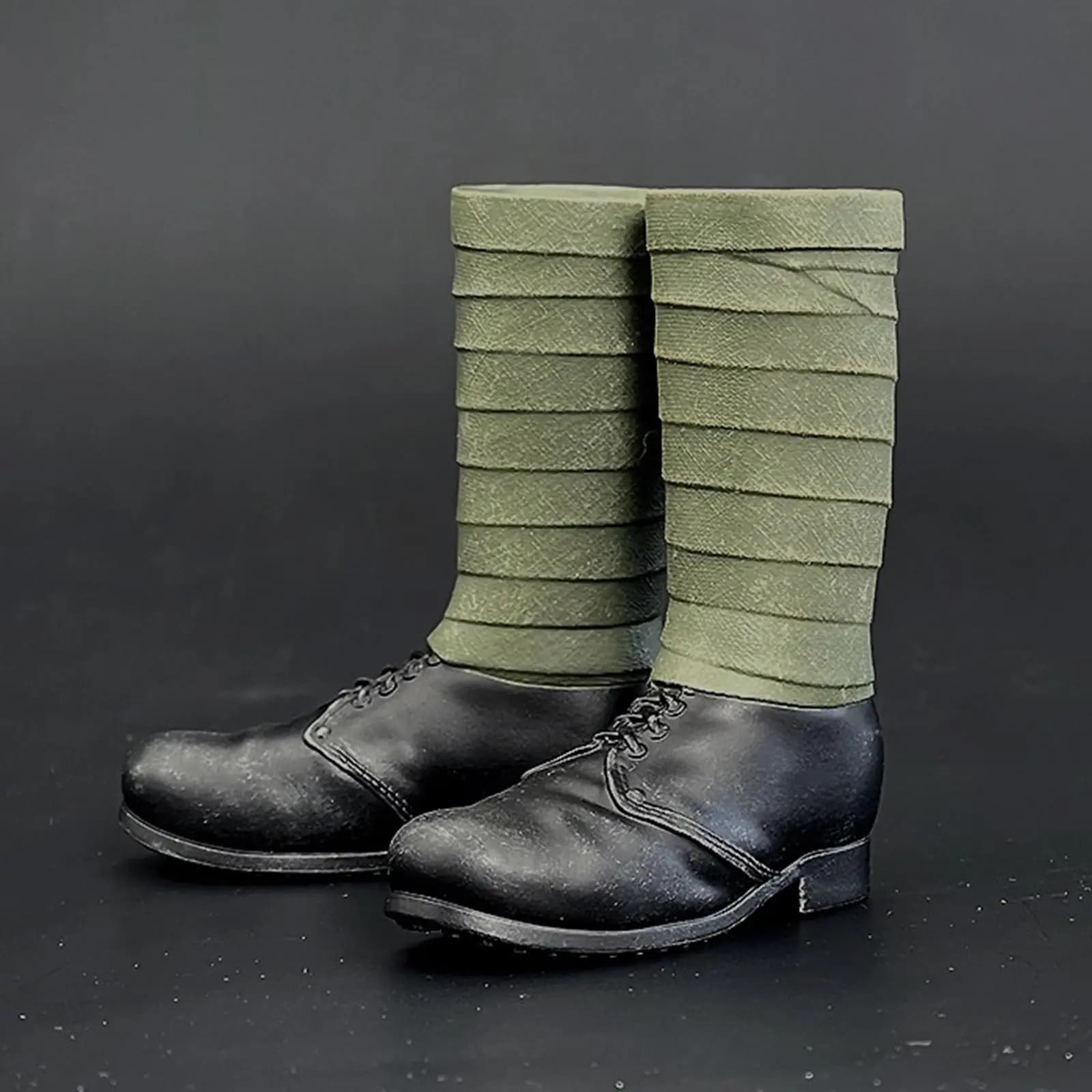 Stivali da soldato in scala 1:6 Stivali da uomo per corpo di action figure da 12 pollici